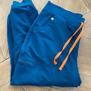 Figs Zamora joggers- 2xl petite! Caribbean blue